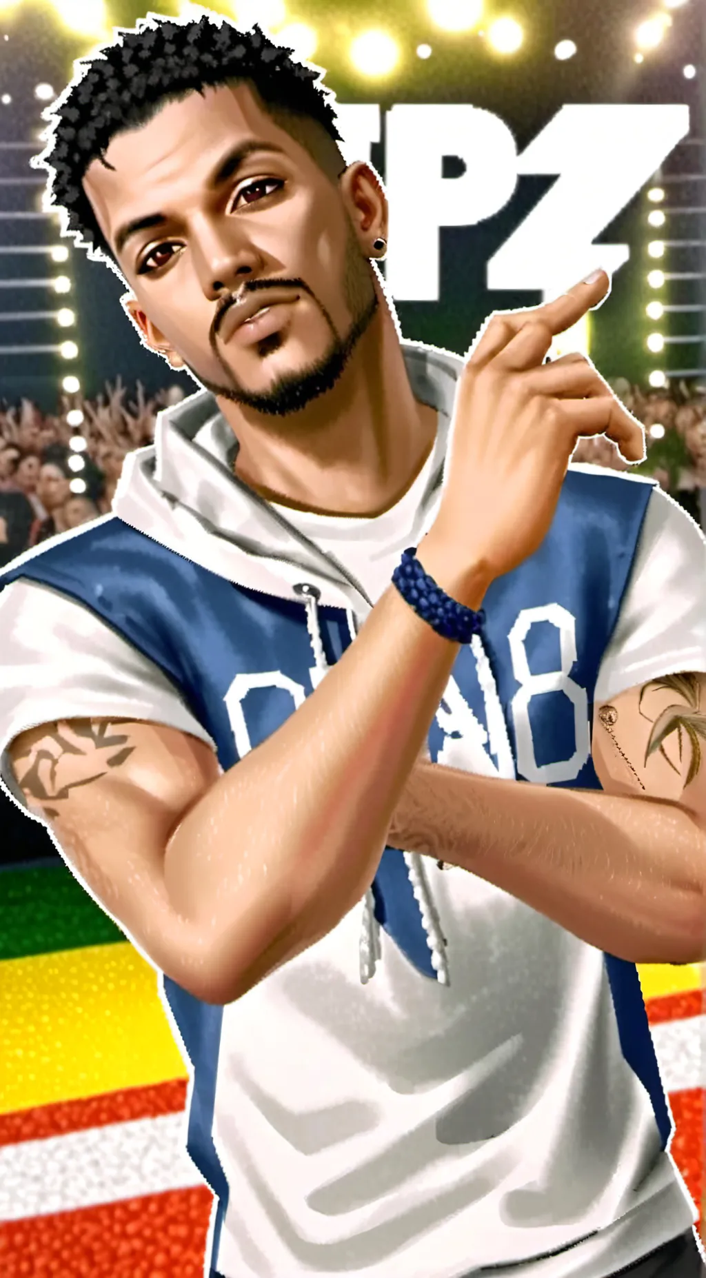 ai character: weston background