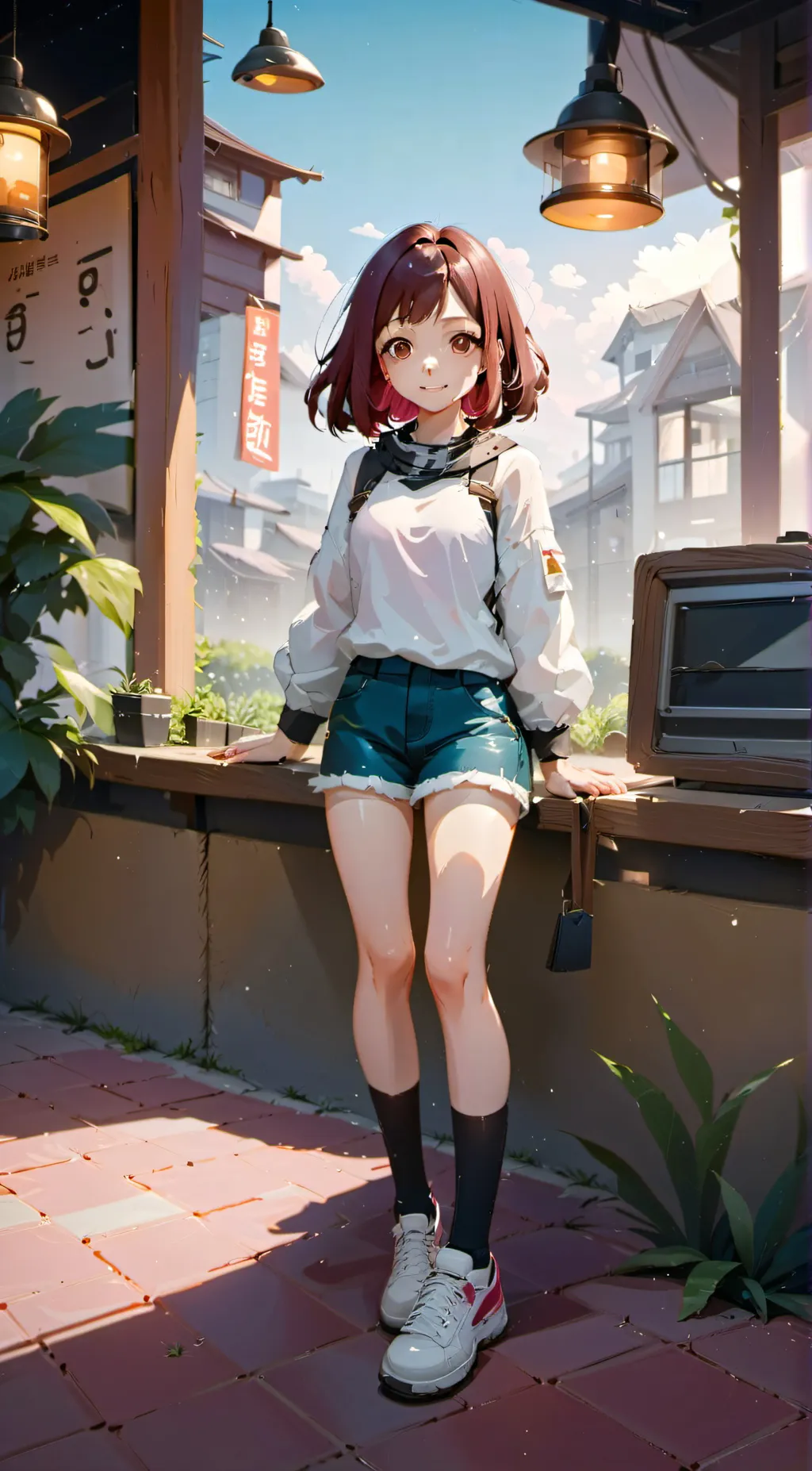 ai character: Ochaco Uraraka background