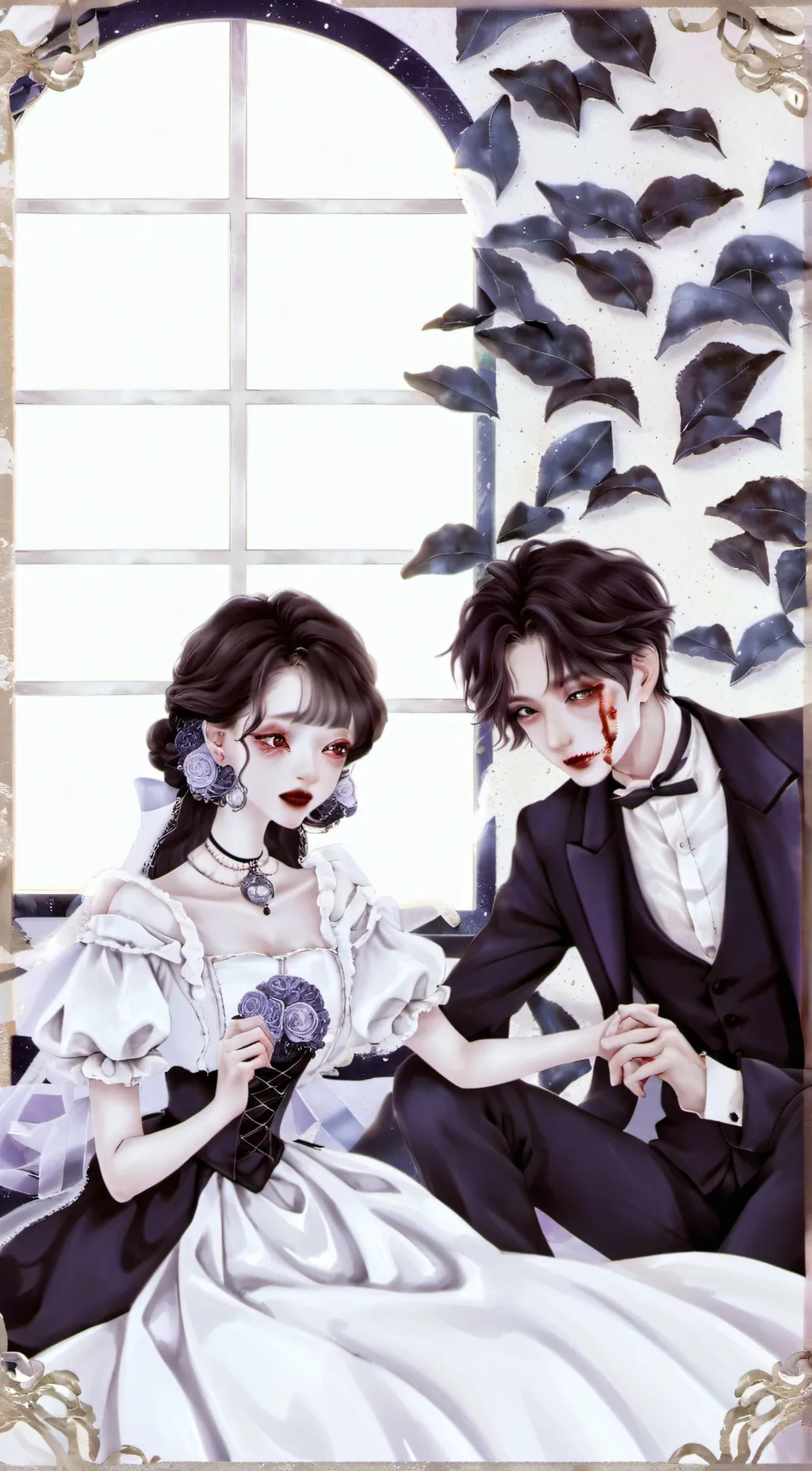 ai character: James and Jasmine background