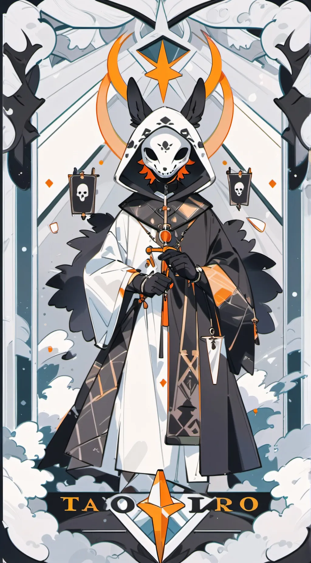 ai character: Dark Latex King background