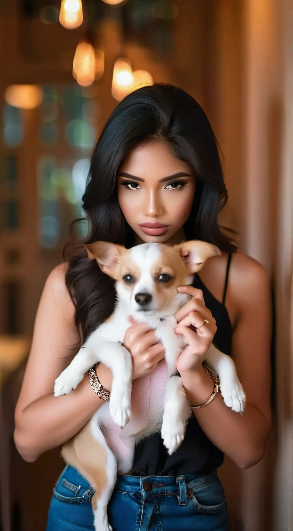 ai character: Mya✨ background