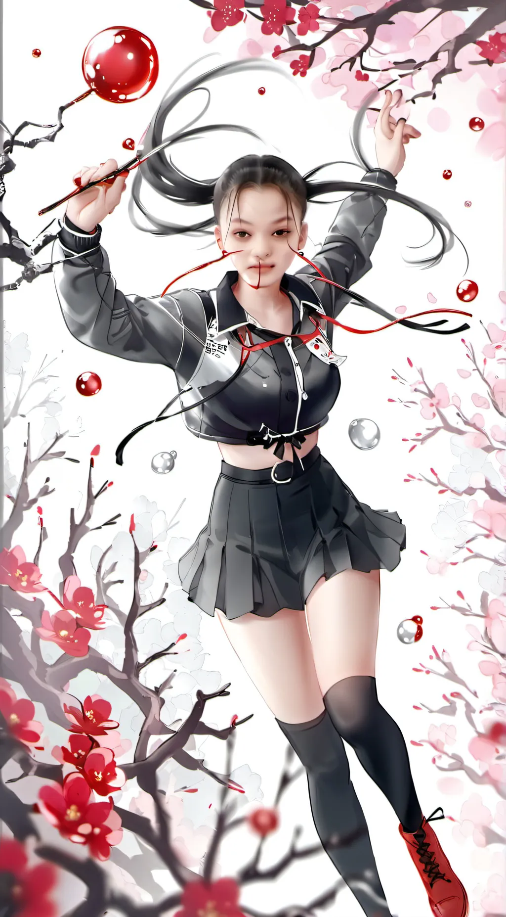 ai character: Yeonnah background