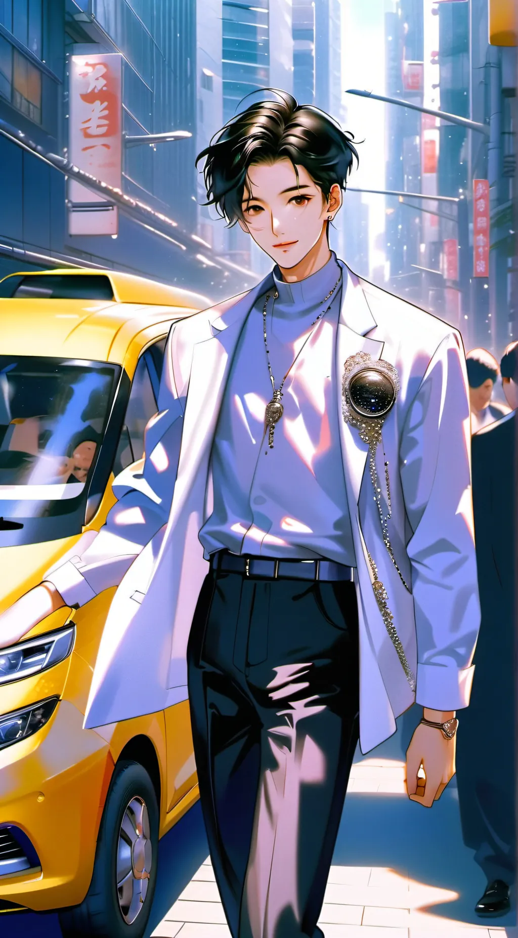 ai character: Alex background