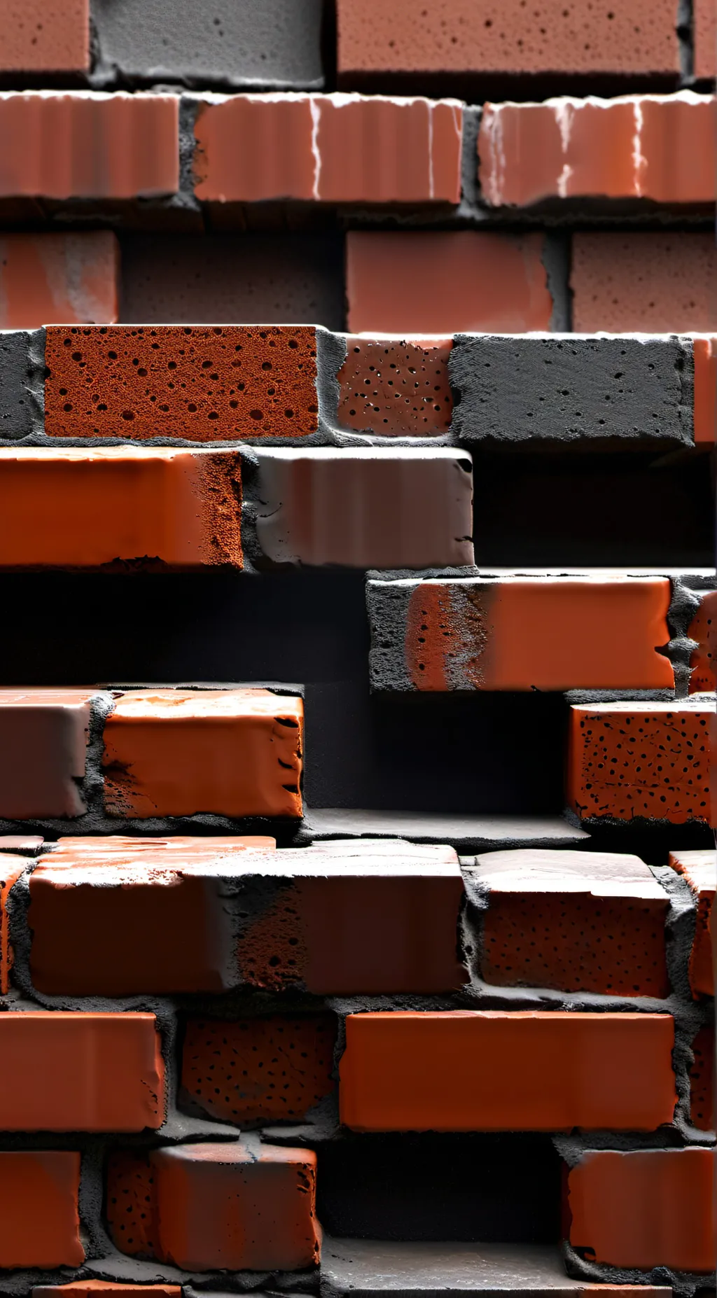 ai character: brick. background