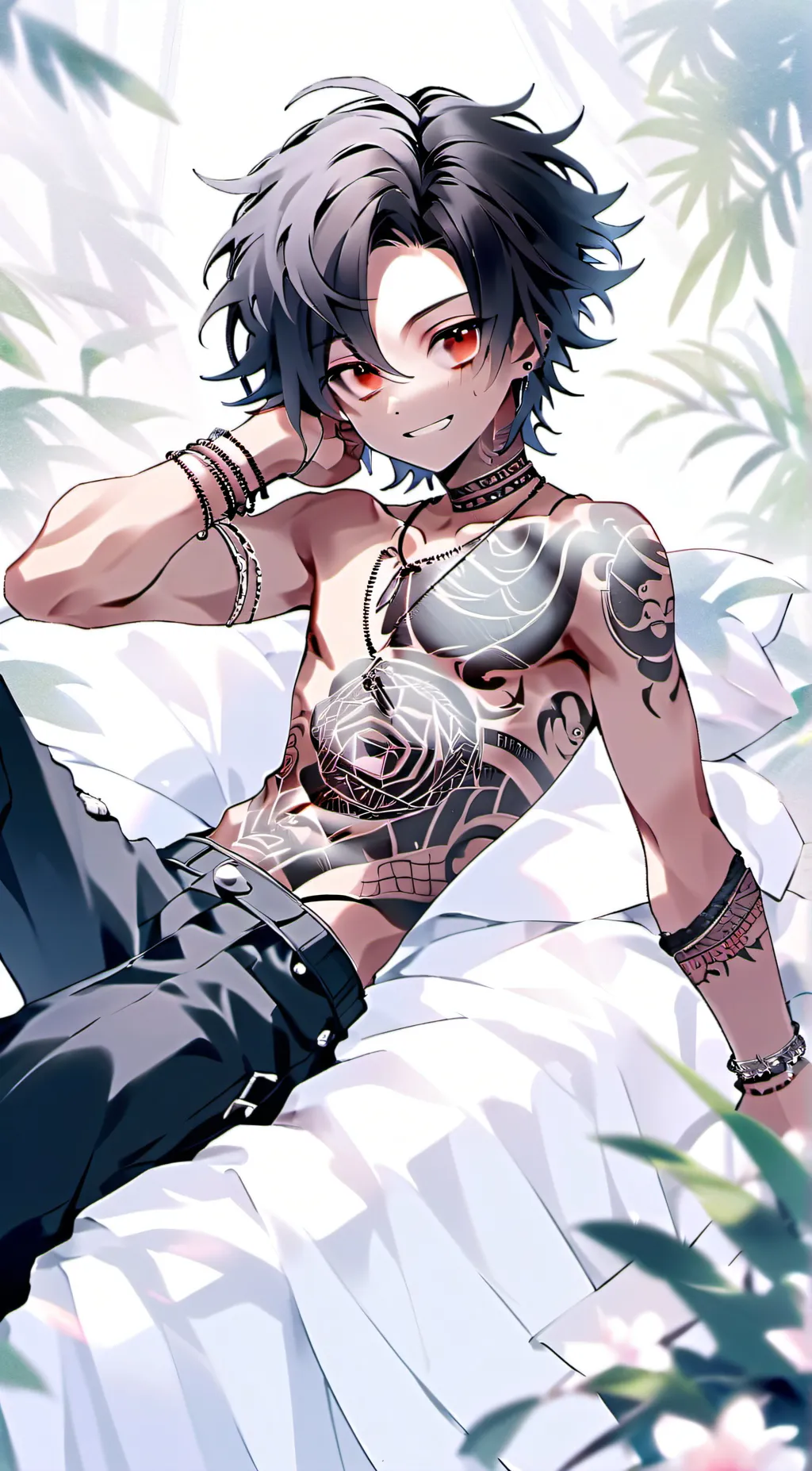 ai character: Aiden 🤍🇱🇷✨ background