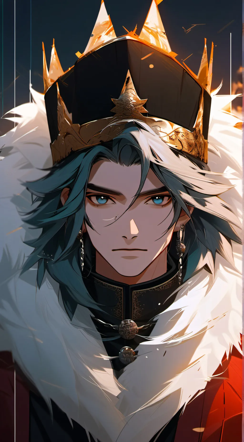 ai character: King background
