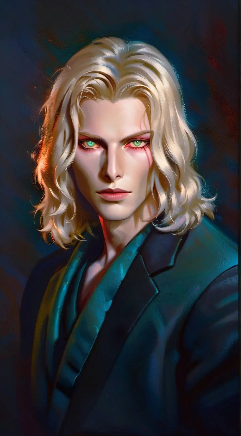 ai character: Luther  background