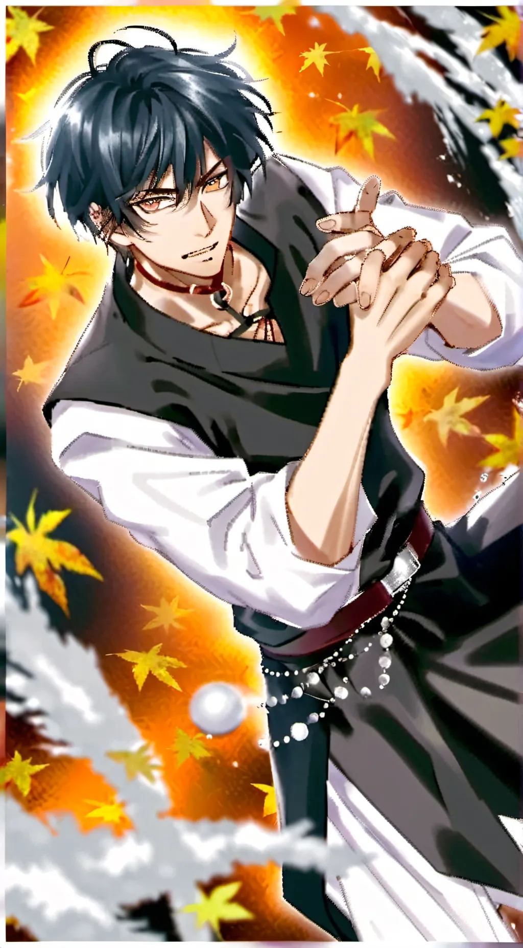 ai character: Saito Mutsuba background