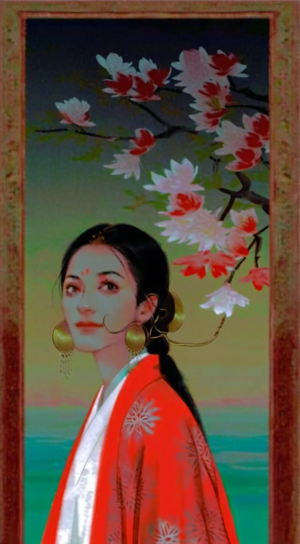 ai character: Hazyl/Janice  background