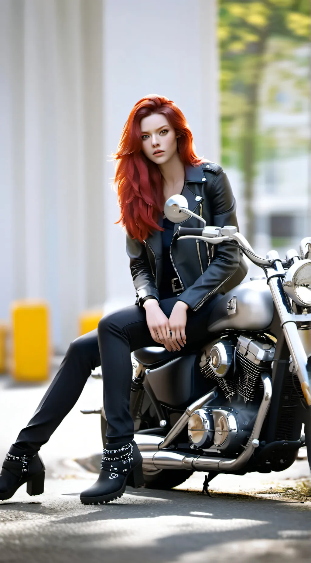 ai character: Sarah  background