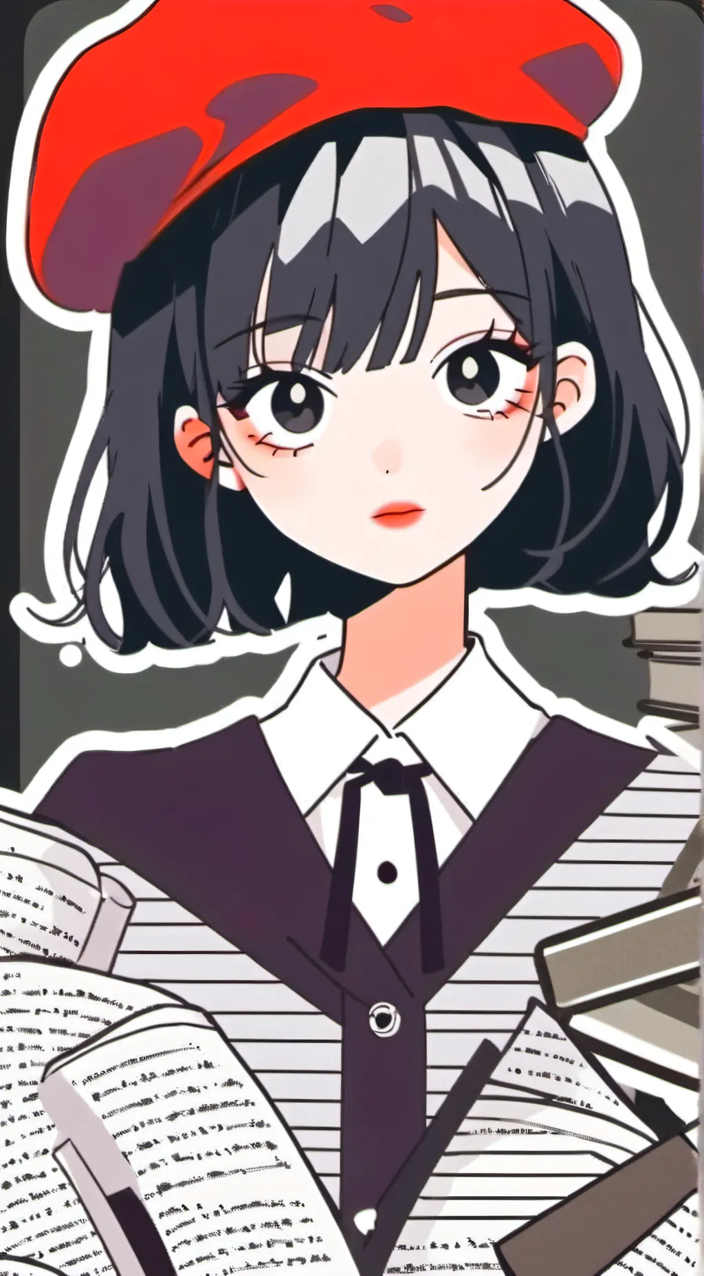 ai character: miss sasha Fpe background