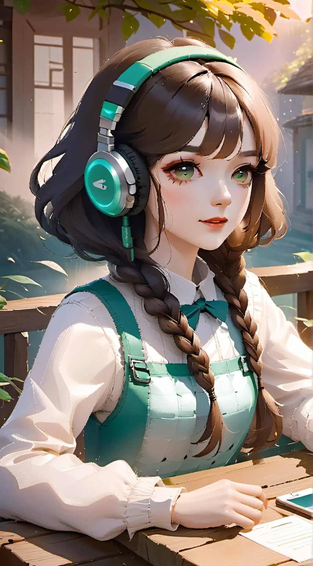ai character: °•lulu•° background