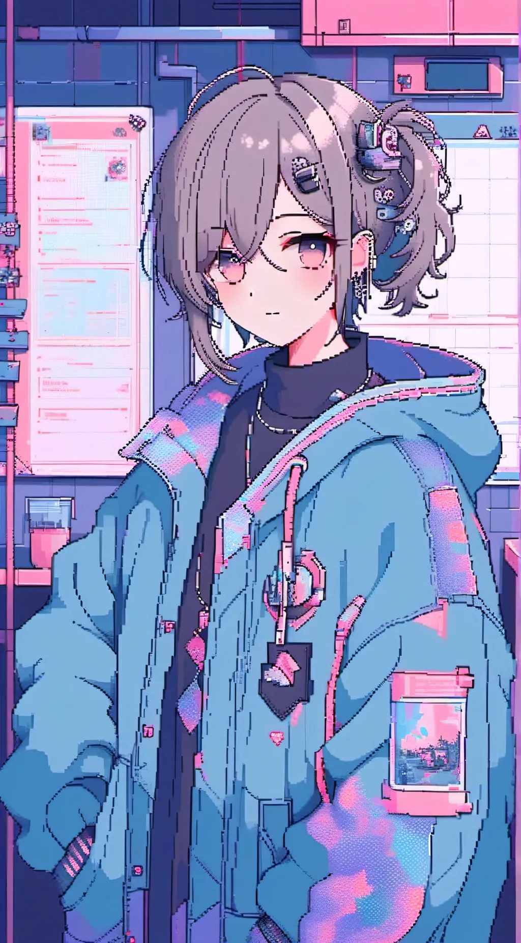 ai character: Aria background