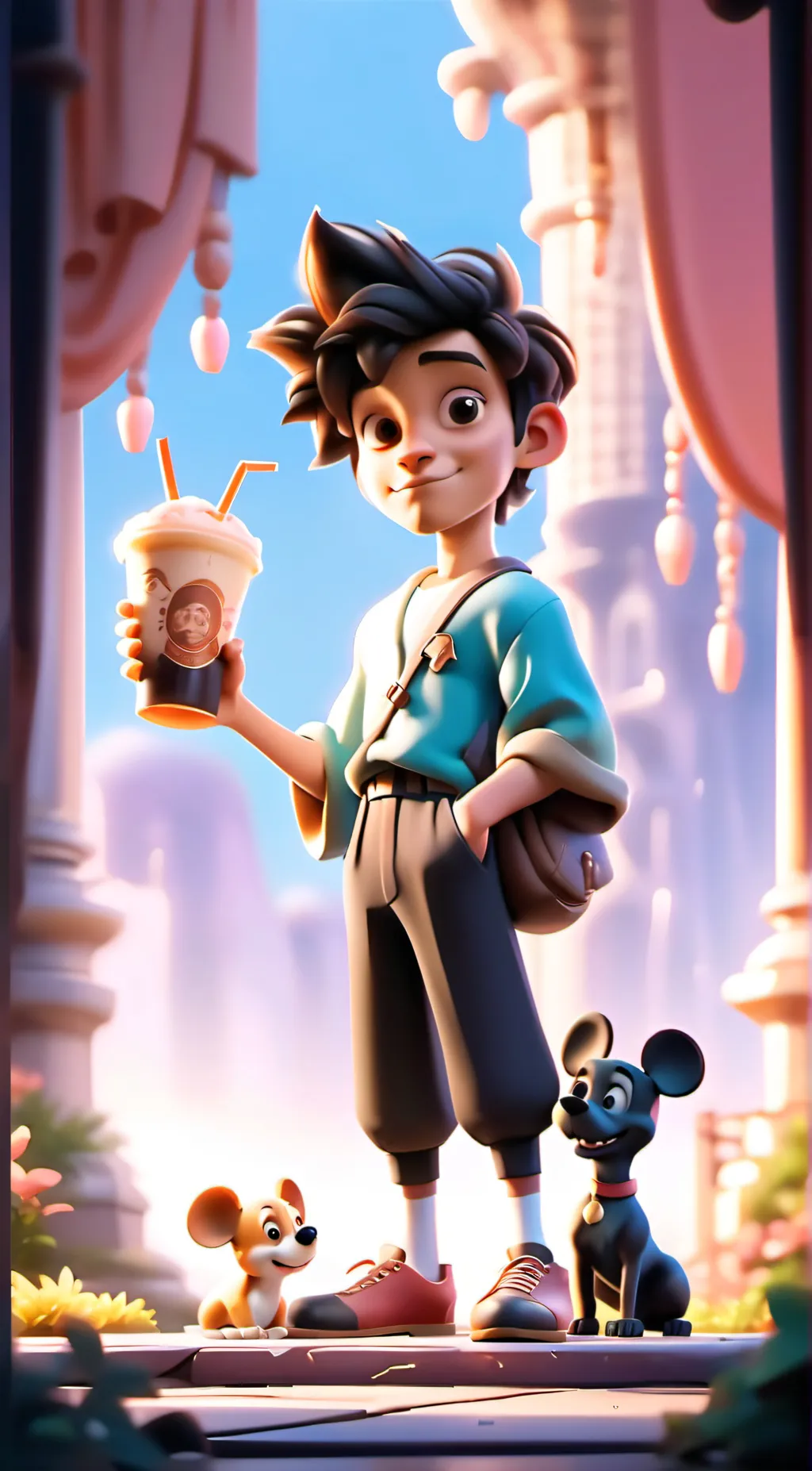 ai character: Oliver from FPE background