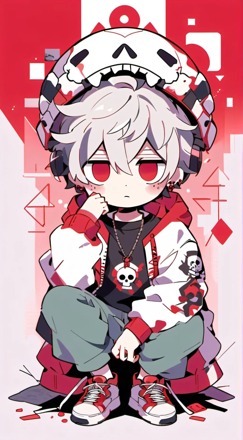 ai character: EJ  background