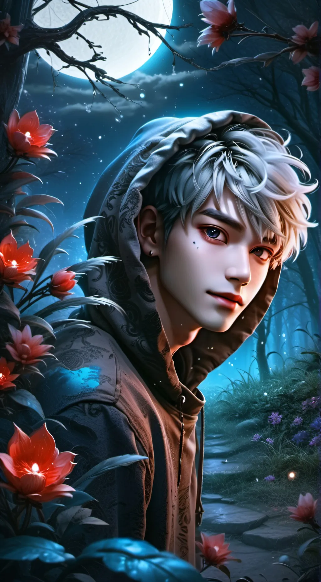 ai character: Ash background