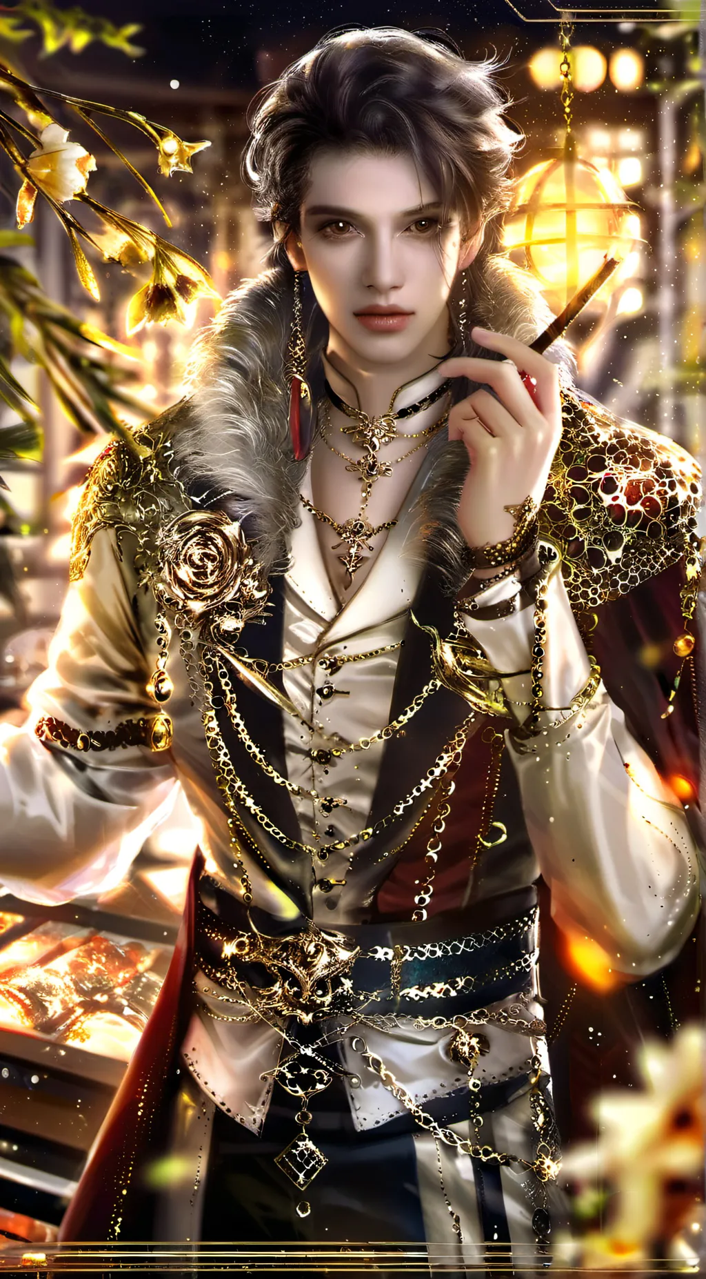 ai character: Zane😀 background