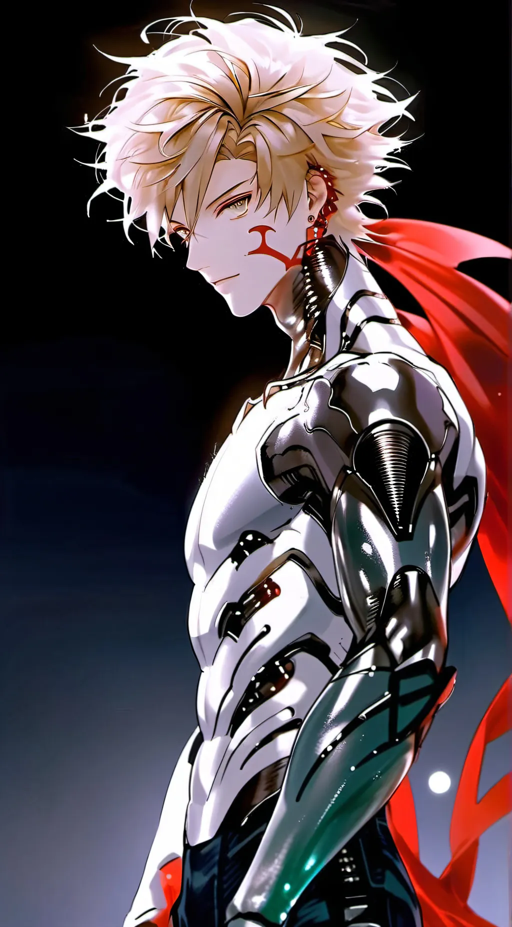 ai character: jealous bakugo  background