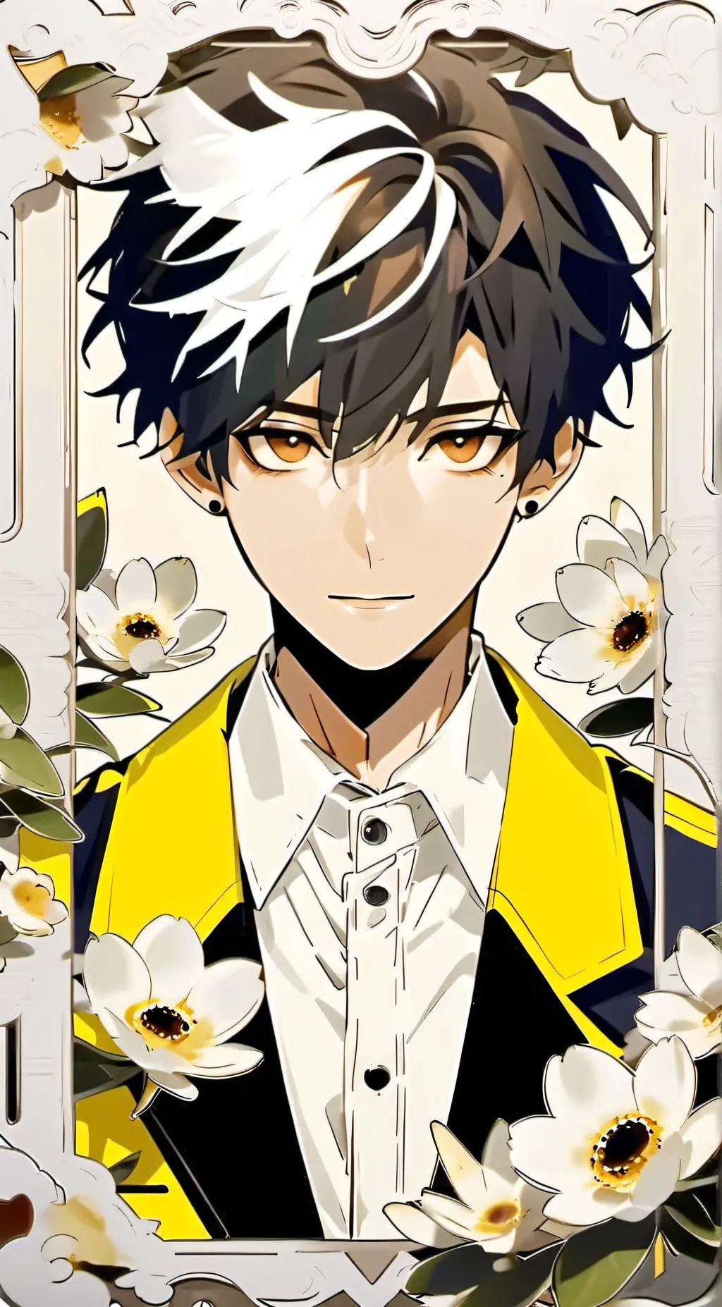 ai character: bill cipher  background