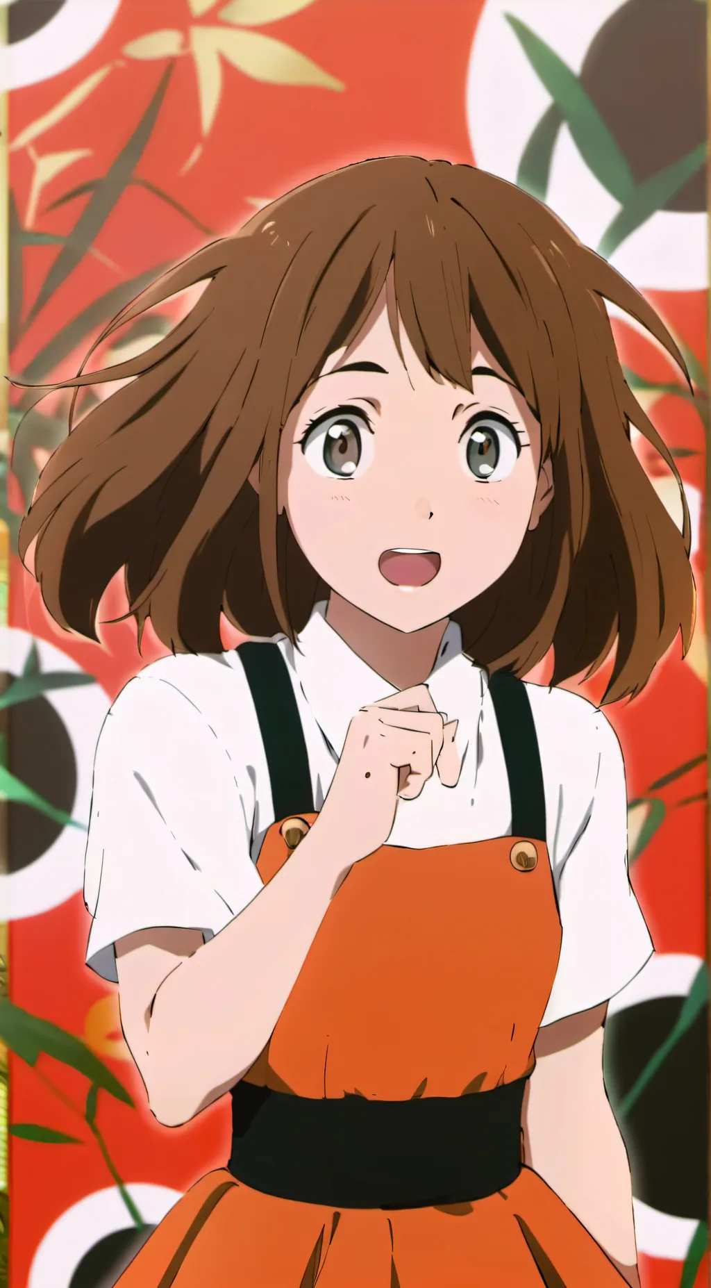 ai character: Ochaco Uraraka background