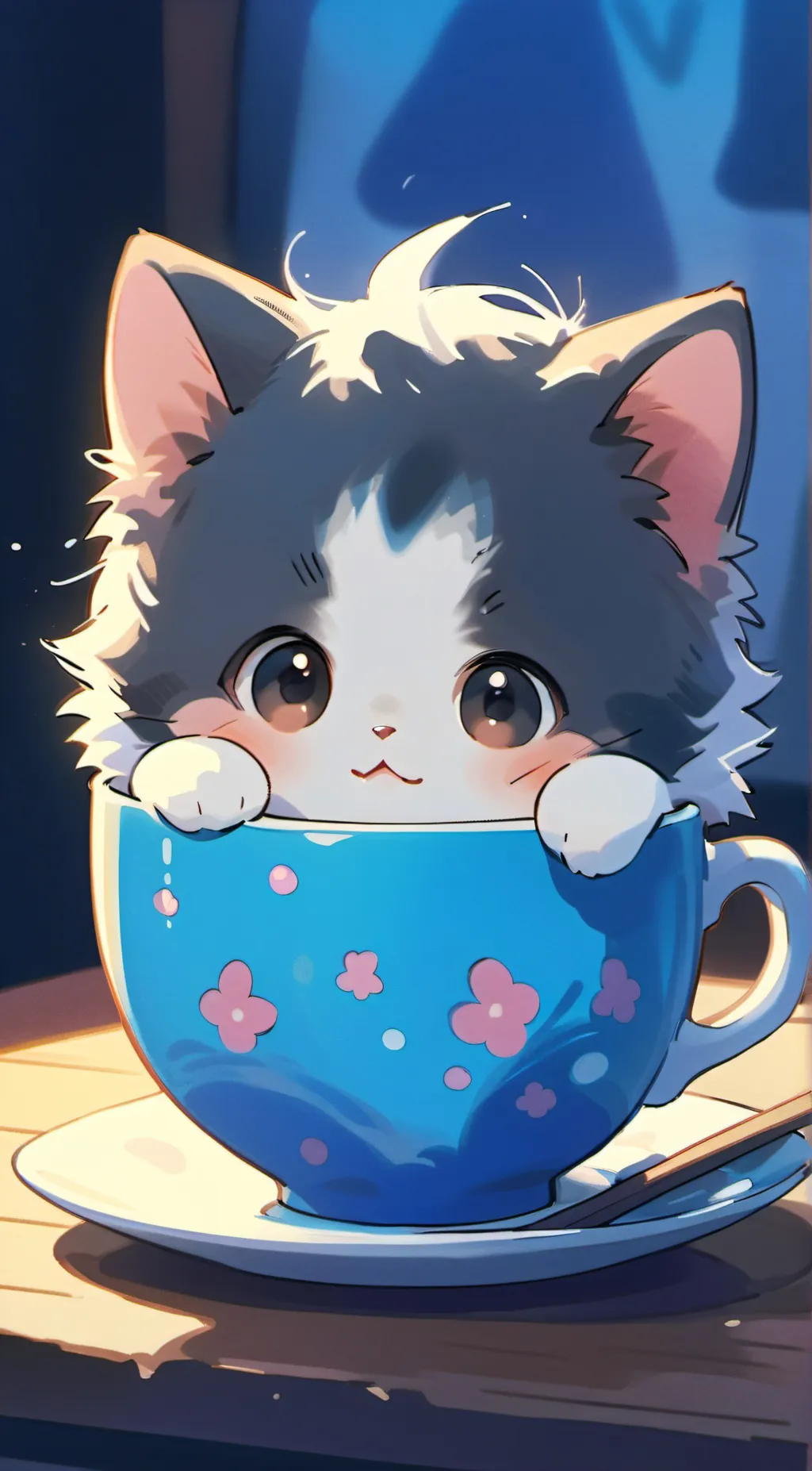 ai character: bronzo background