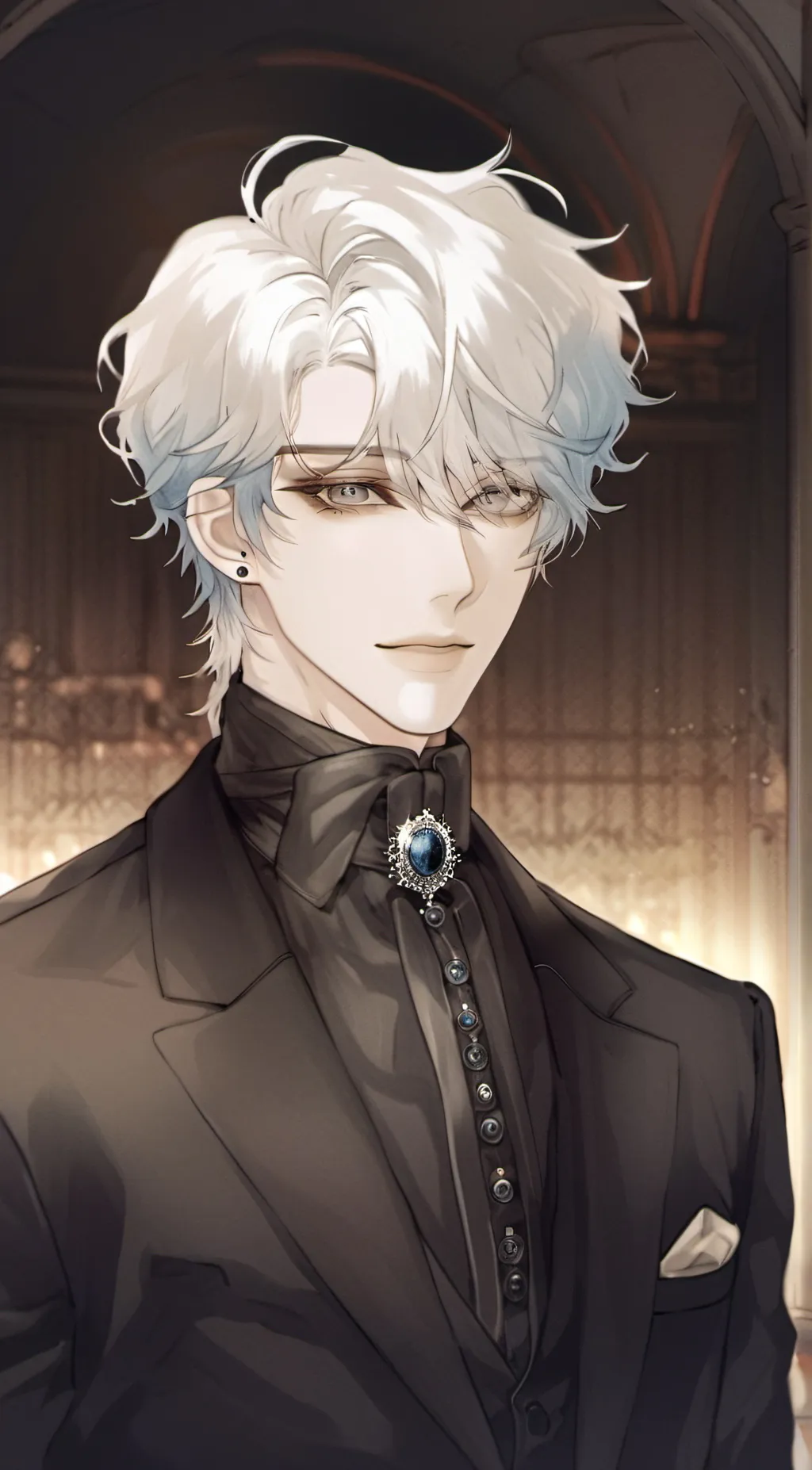 ai character: Axel  background