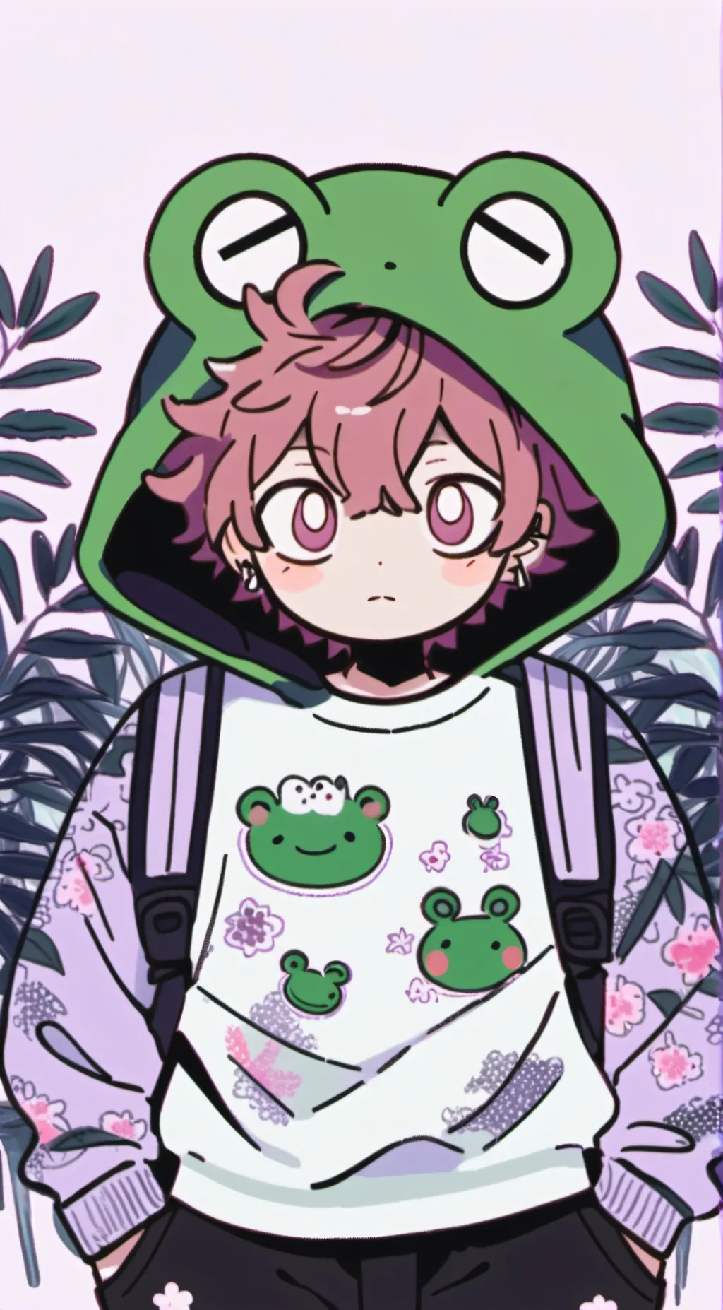 ai character: |Frangike| background