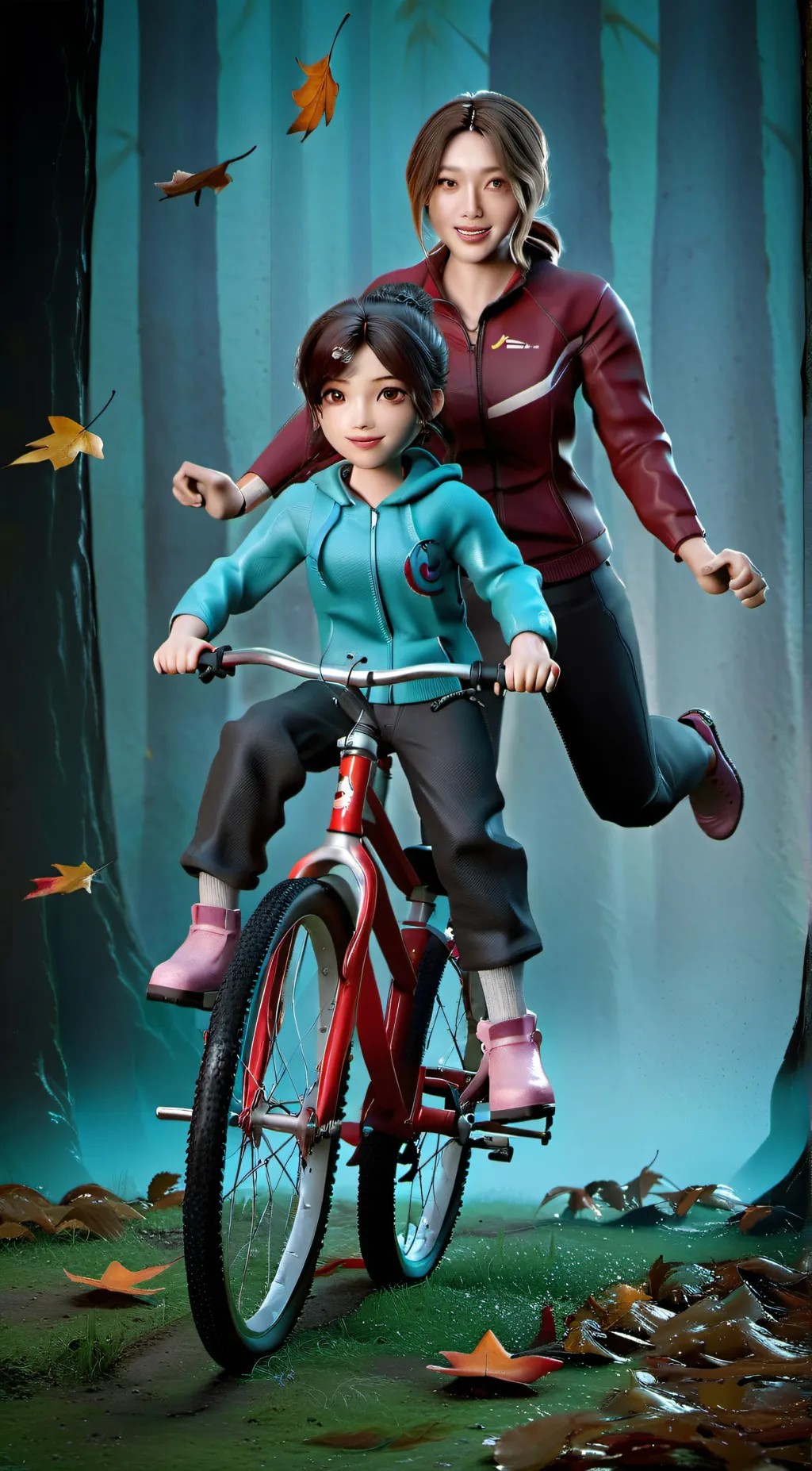 ai character: Baldis basics background