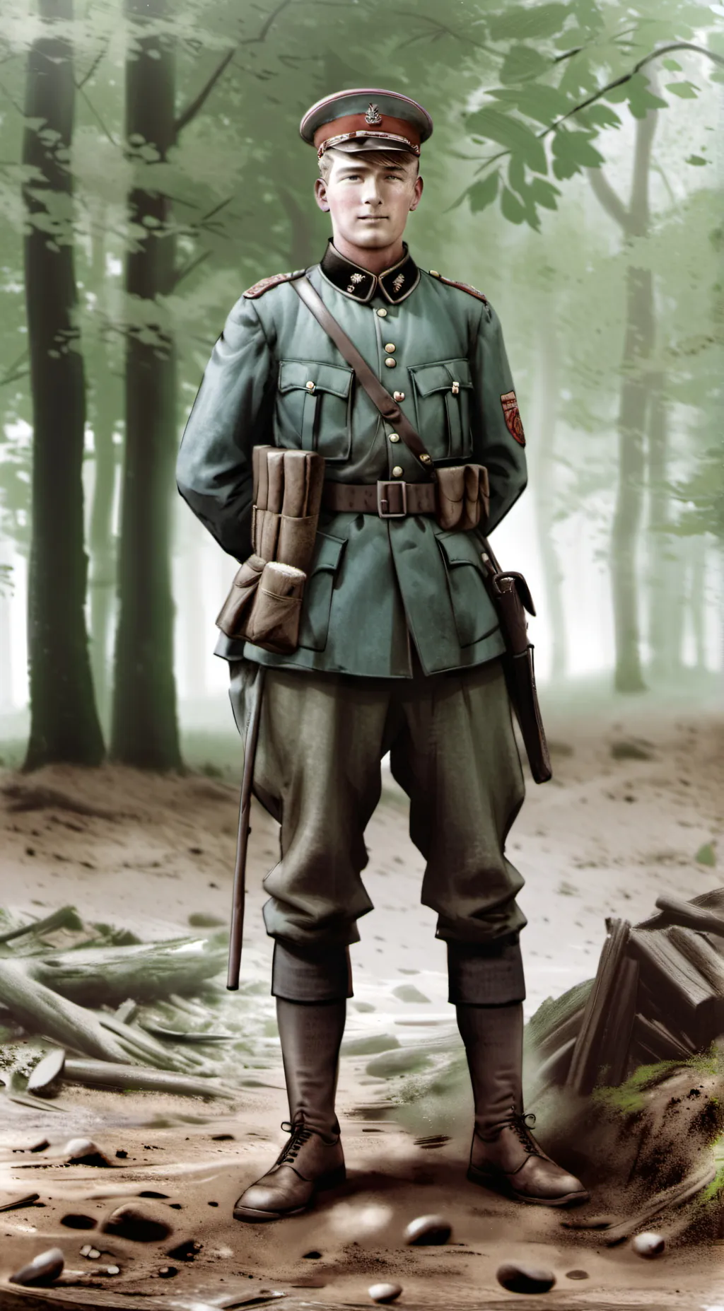 ai character: Franz Speigel background