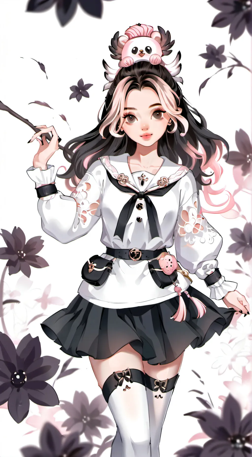 ai character: Nikki background