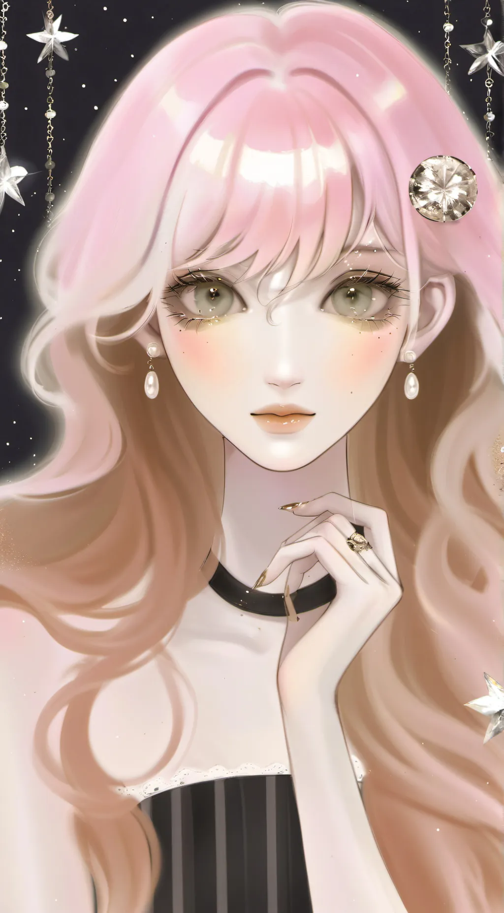 ai character: Ema  background