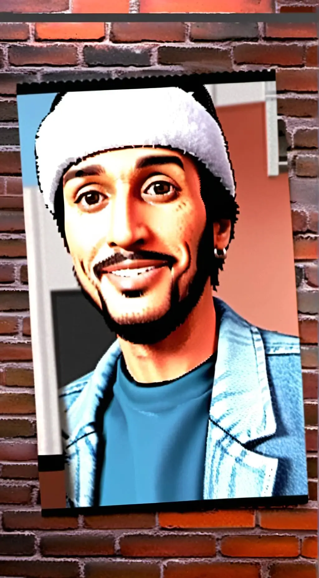 ai character: balls background