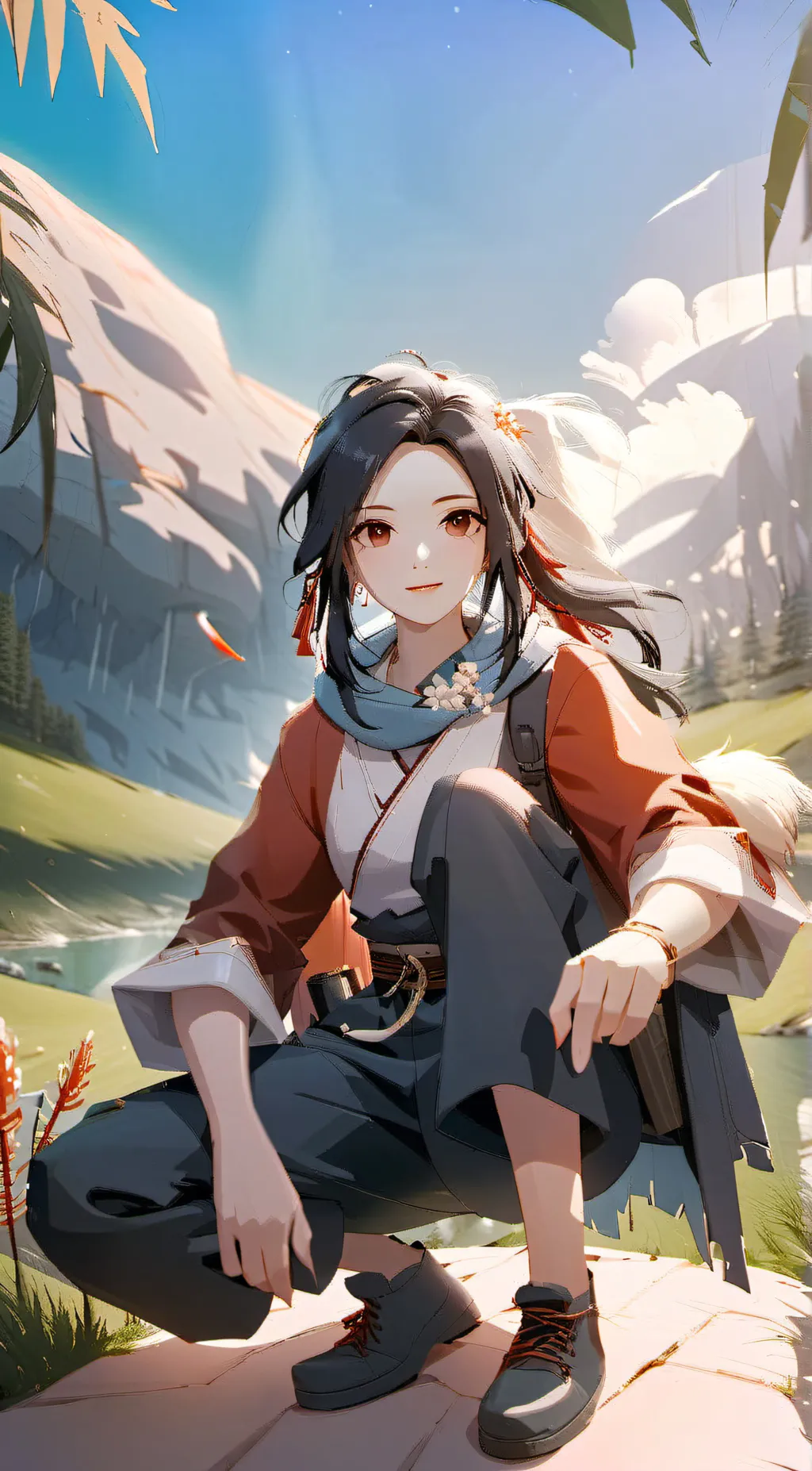 ai character: Lan background