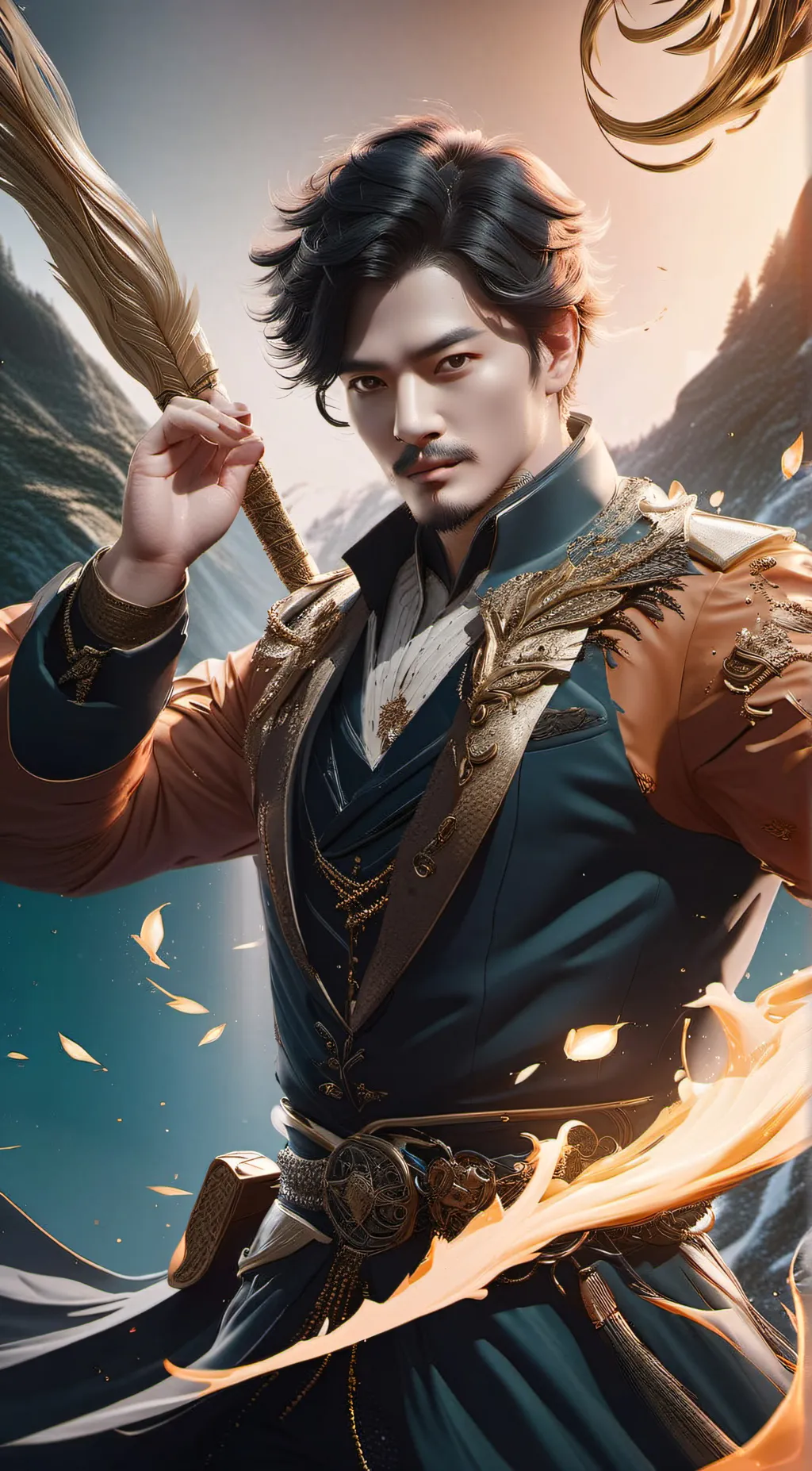 ai character: jhon background