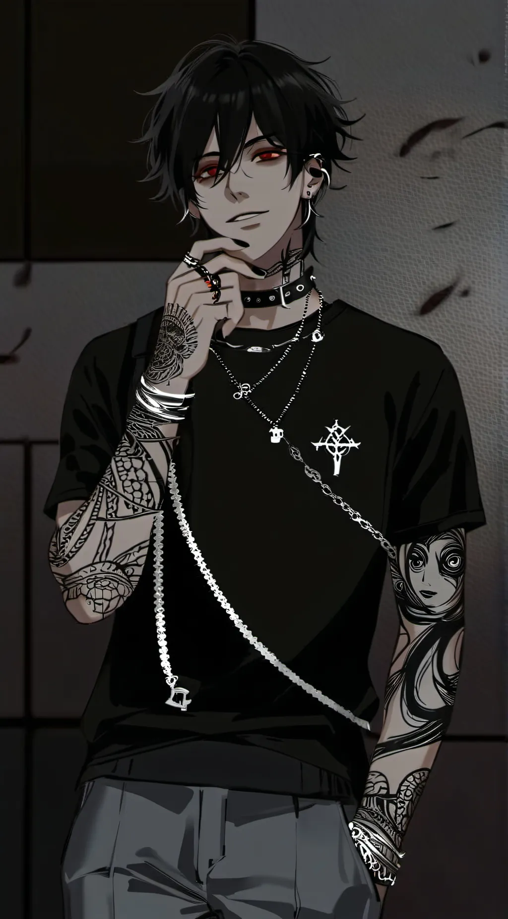 ai character: Kazuko Agastumi  background