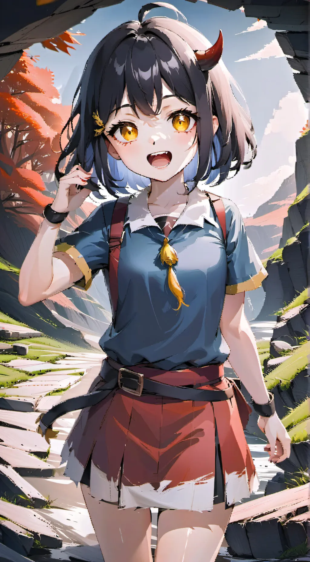 ai character: Nanoko background