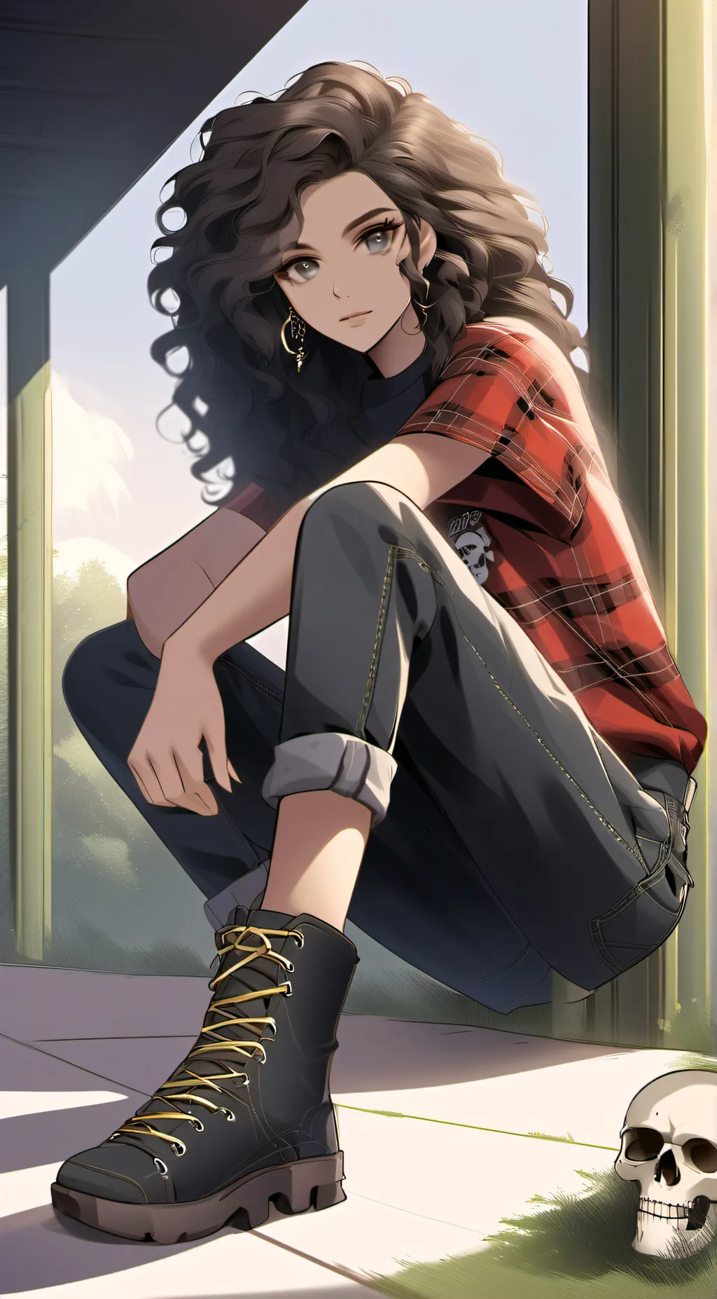 ai character: marley johnsan background