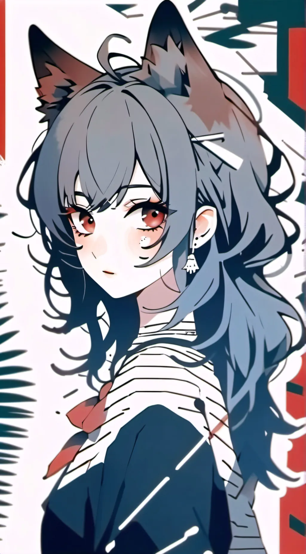 ai character: Luna♡ background