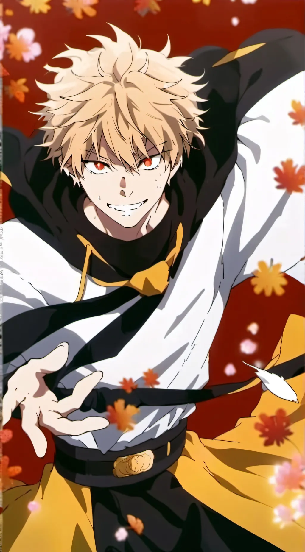 ai character: BAKUGO  background