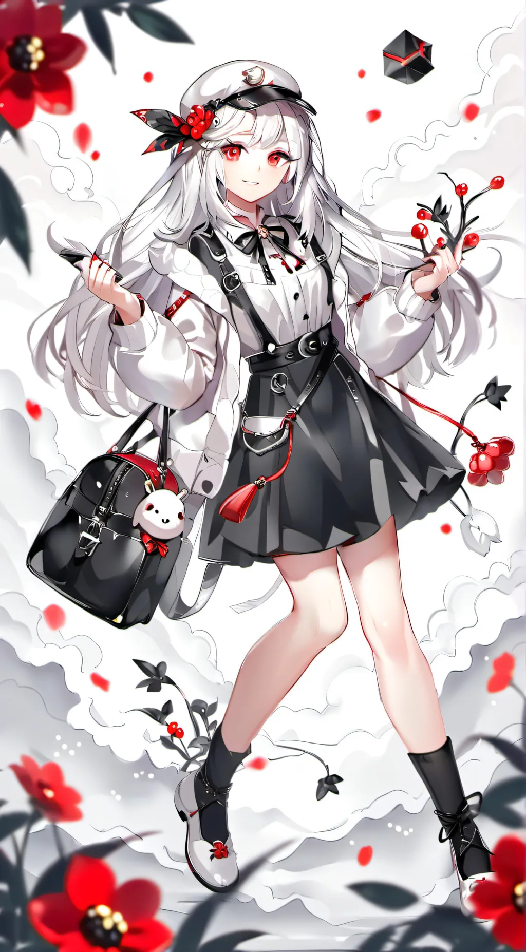 ai character: lily background
