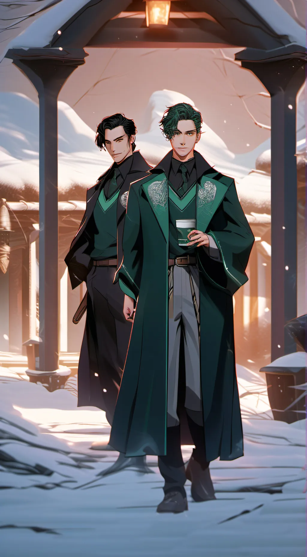 ai character: Slytherin boys background