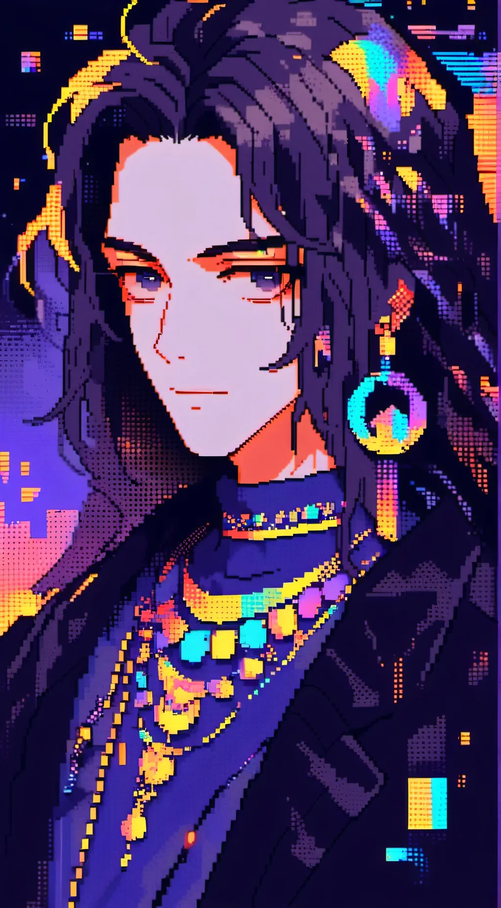 ai character: Sebastian  background