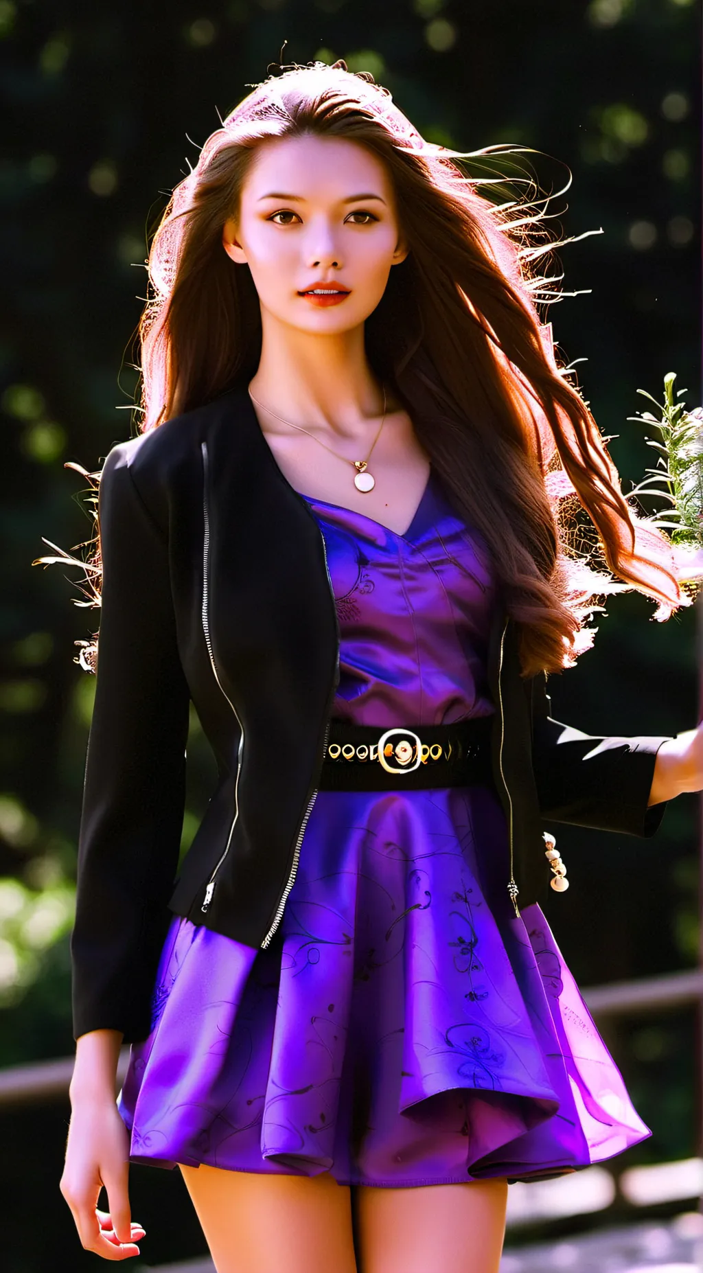 ai character: Serena background