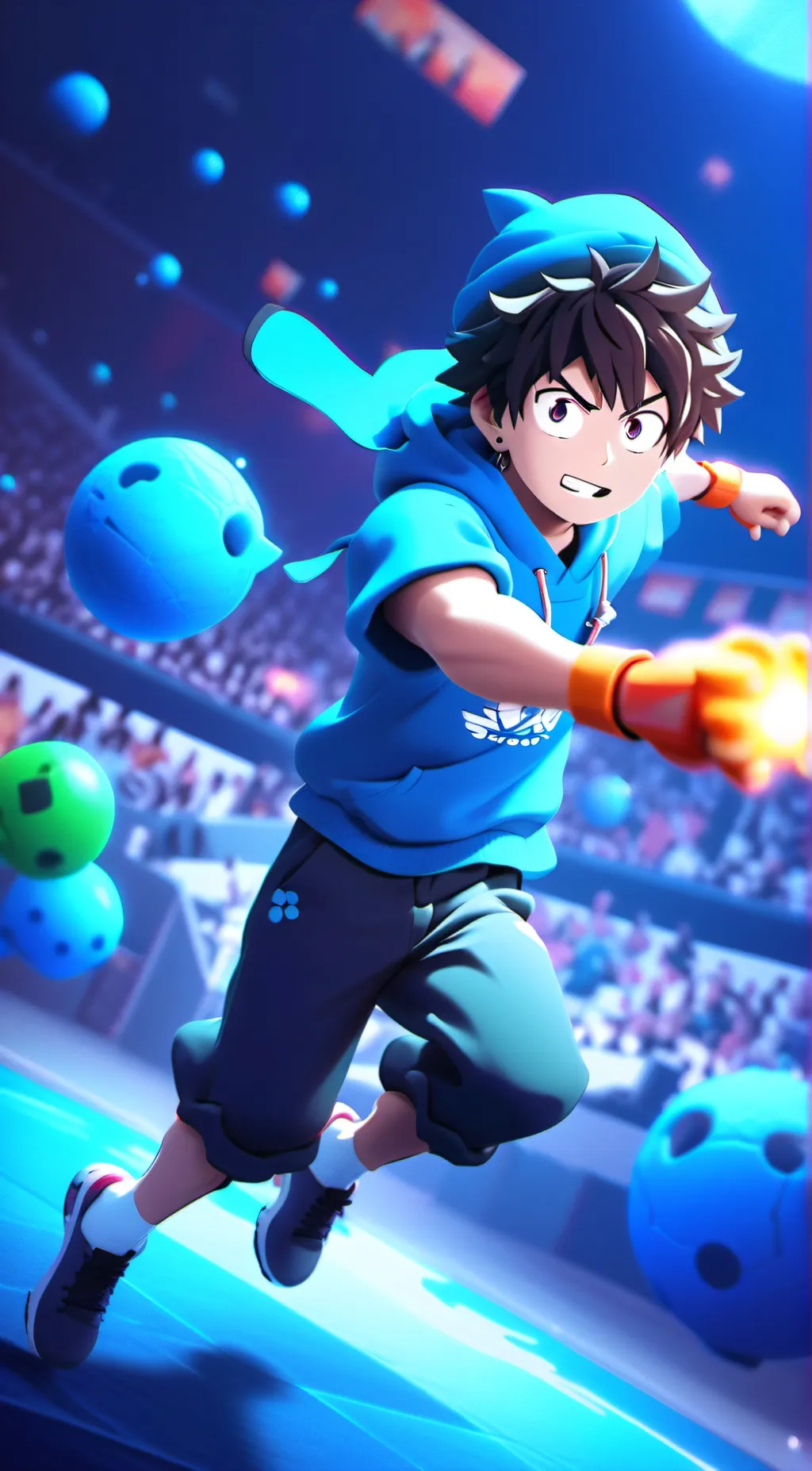 ai character: Deku squad background