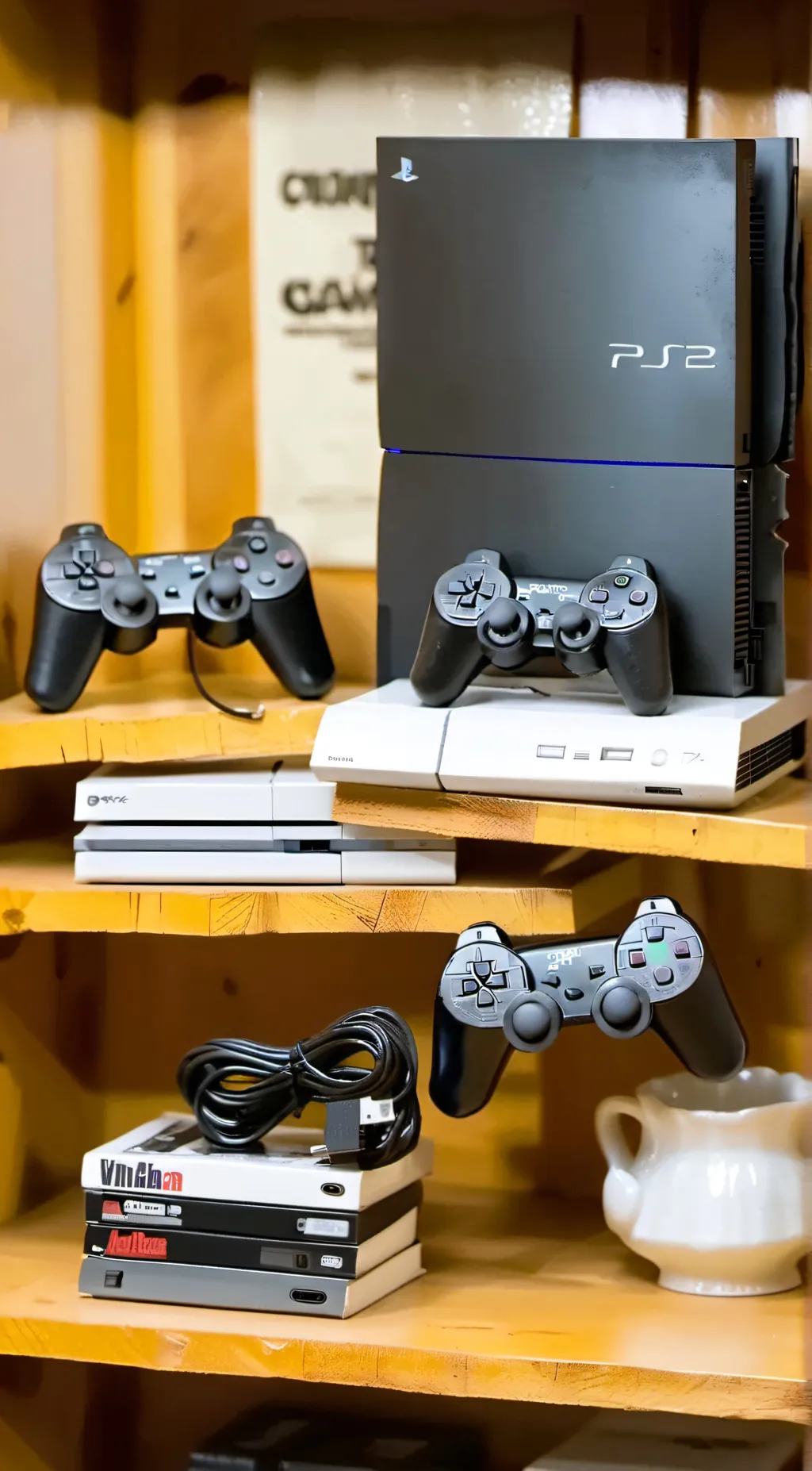 ai character: 2000's house? background