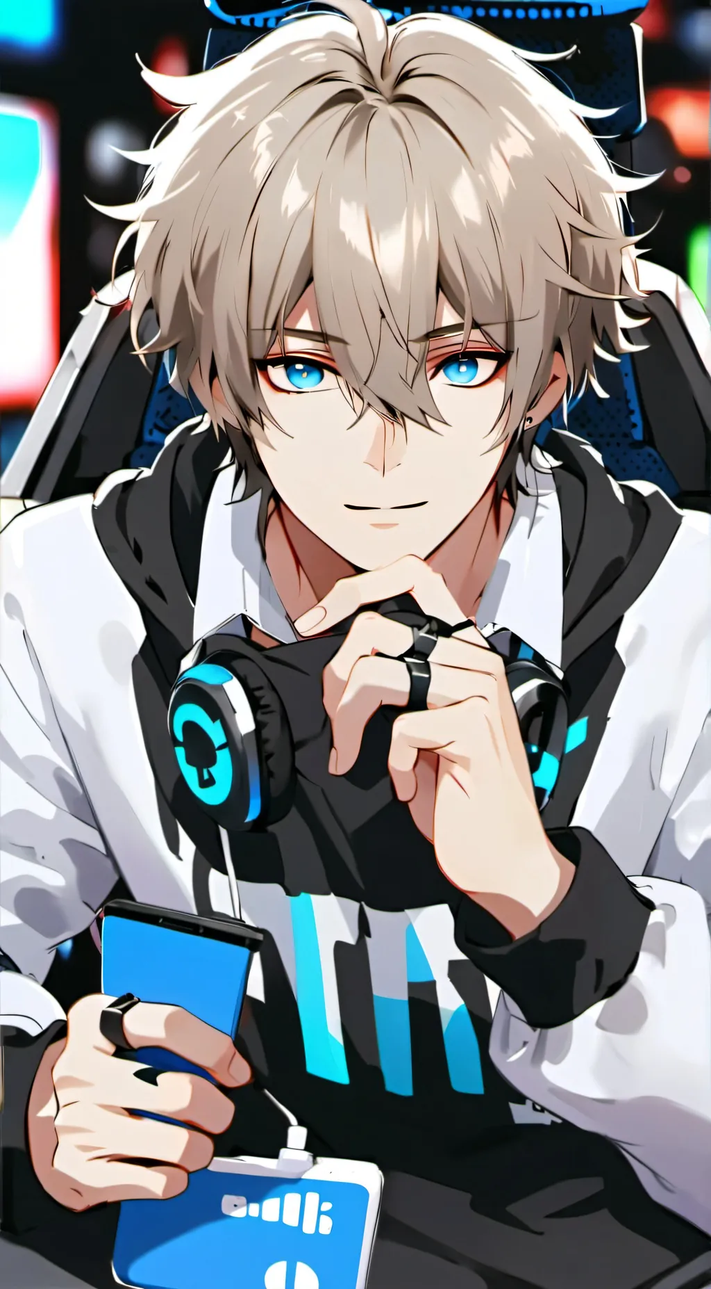 ai character: ★Maxine/Max★ background