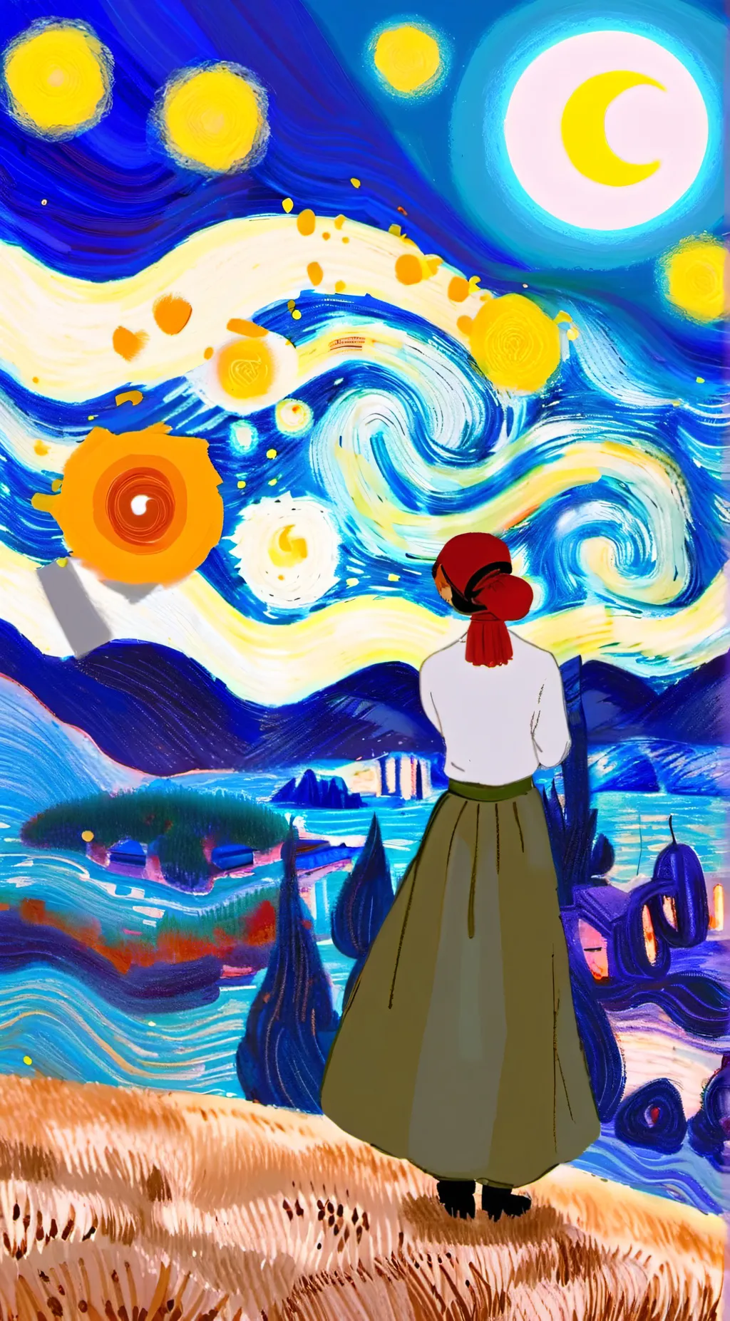 ai character: hh babys background