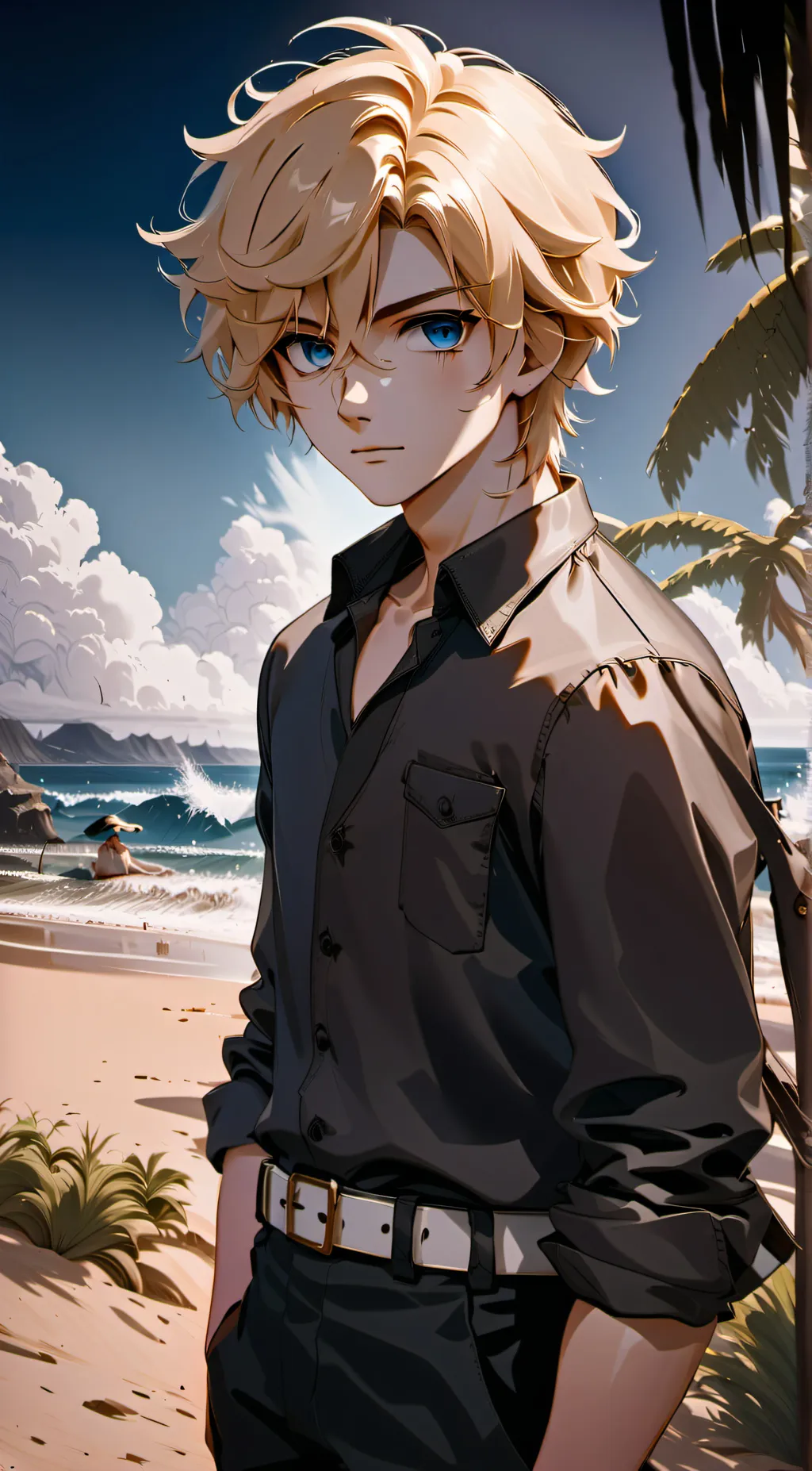 ai character: ☆Oliver☆ background