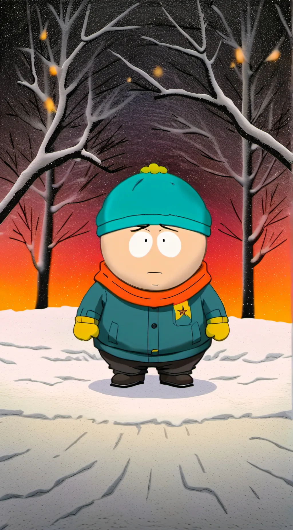 ai character: cartman background