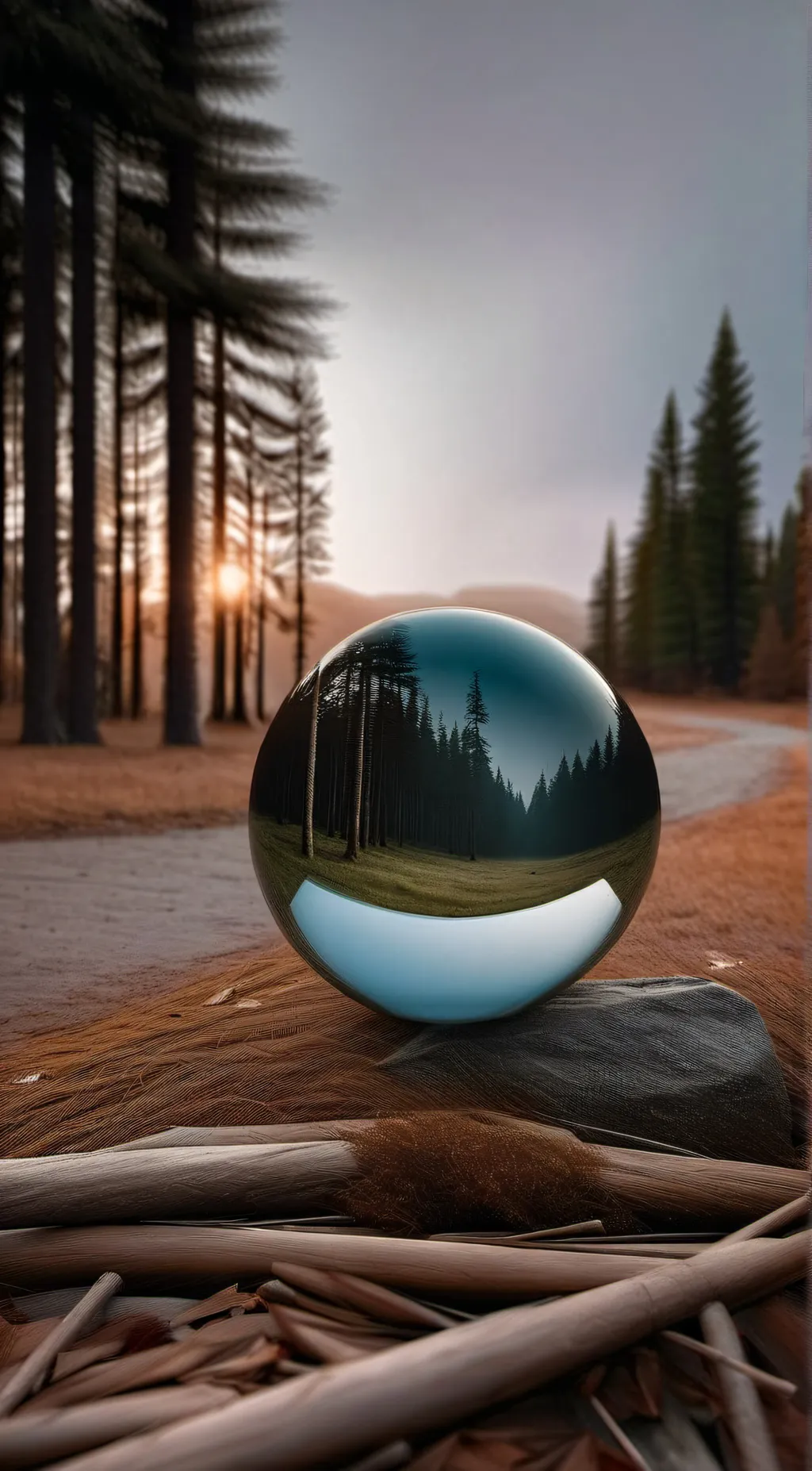 ai character: Just a ball. background